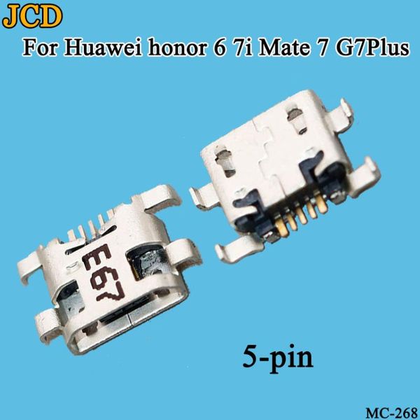 

other lighting accessories jcd 10pcs/lot for huawei honor6 honor 6 7i mate 7 g7plus usb charging port connector charge dock socket plug jack