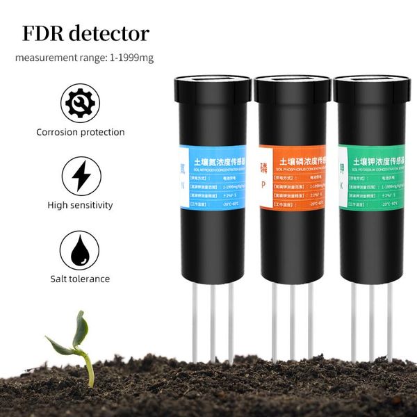 

meters npk soil meter nutrient tester nitrogen phosphor analyzer garden plant survey flower testing