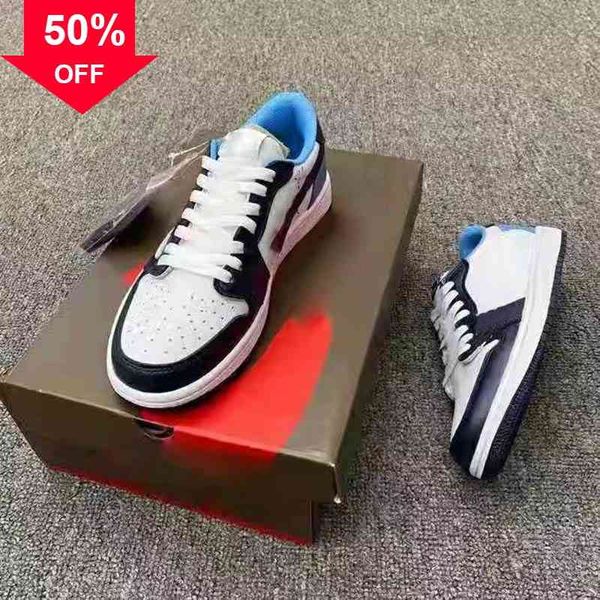 

boots x fragment 1 low og royal blue shoes white black cactus jack jumpman 1s men sports athletic sneaker with box