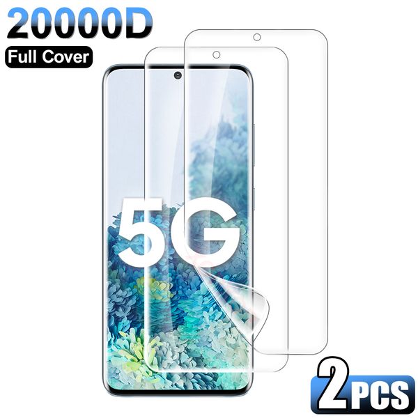 

lx brand hydrogel film screen protector for samsung galaxy s20 s10e s8 s9 plus lite screen protector note 20 10 pro ultra film not glass