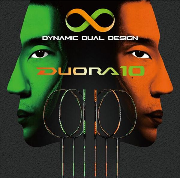 

2021 new arrived duora 10 badminton racket , duo badminton racquet
