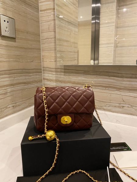 

the tasteful style of leather for mobile phones and headphones and other small fashion bags 17cm, Black