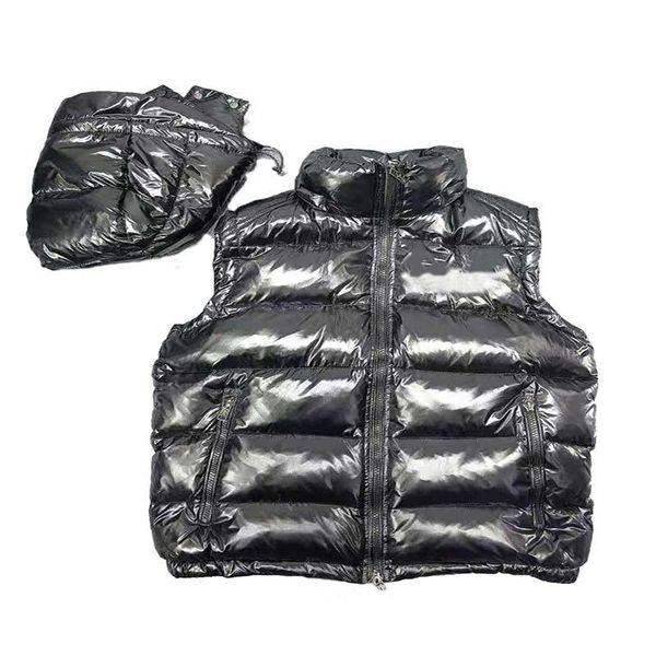 

men's down & parkas quality spring winter mens womens monnclers 19fw tib vest coat classics light full zipper with removable hood black