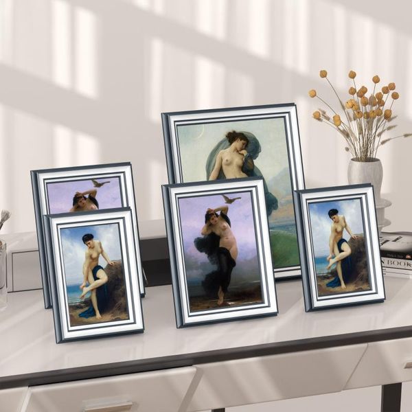 

frames american famous painting picture wood big po frame wall canvas modern all- poster office room decor