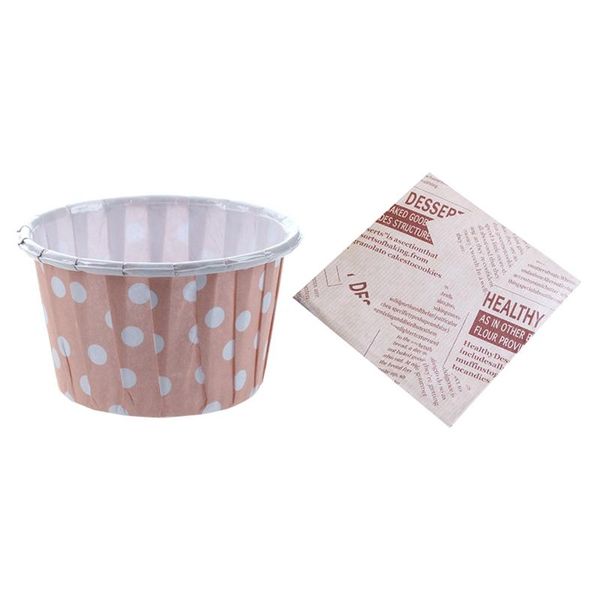 

baking & pastry tools 100x cupcake wrapper paper cake case cups liner muffin pink with 100pcs 12x12cm sandwich donut bread bag