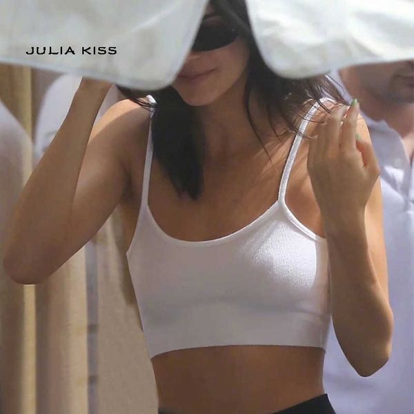 

women skinny strap crop rib cami with spoon back 210625, White