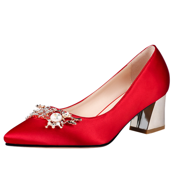 

dress shoes novel2021 winter wedding in bridal, Black