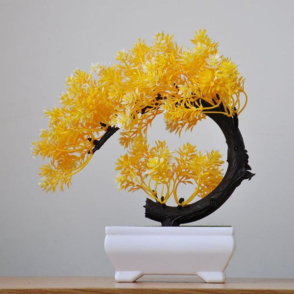 

realistic artificial potted plant no maintenance various color for home christmas decoration p7ding