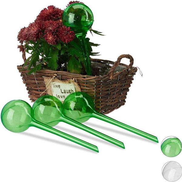 

watering equipments automatic round waterer lazy home use plastic flower for take care of flowers, plants and fruits 2021#g30
