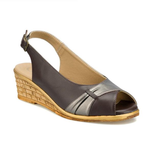 

103071.z brown women 's sandals, Black