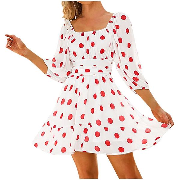 

casual dresses autumn and spring women's long-sleeved square-neck frilled backless slim mid-length chiffon dress short, Black;gray