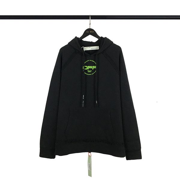 

trendy 20ss autumn winter men's high back printed desire hand hoodie, Black