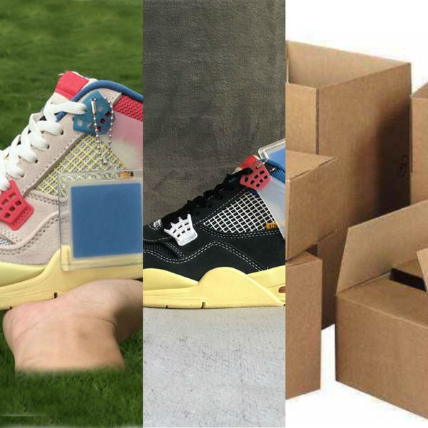 

2020 new 4 union la guava ice 4s mens basketball shoes outdoor sneakers men sports trainers 36-46ok9p