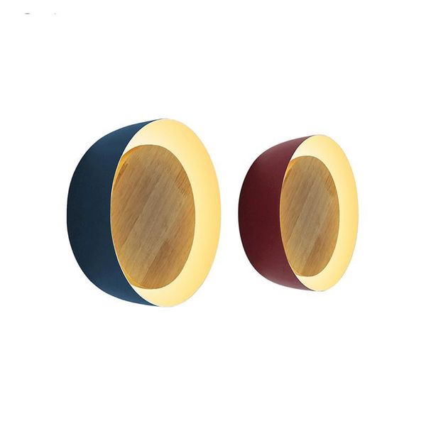 

wall lamp european lights modern led light wood bedroom bathroom home decor indoor lighting stairs sconce