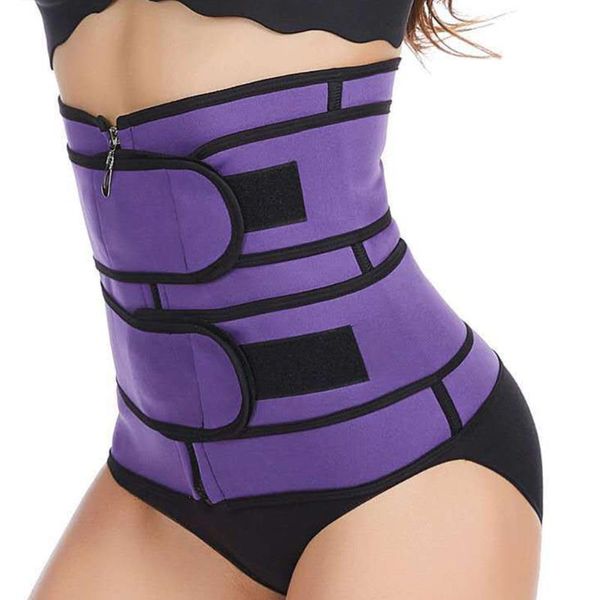 

belts fitness sauna waist trainer corset trimmer belt postpartum workout shaper compression sweat slimming sports neoprene, Black;brown