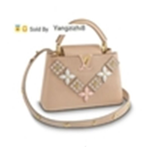 

yangzizhi8 m51393 bb capucines 2018 new women fashion shows shoulder bags totes handbags handles cross body messenger bags, Black;red