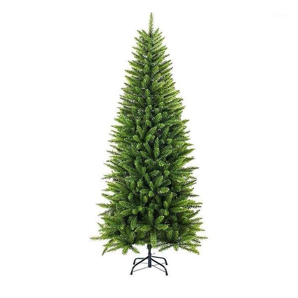 

christmas decorations tree decoration pencil shape encryption green home accessories xmas party metal base