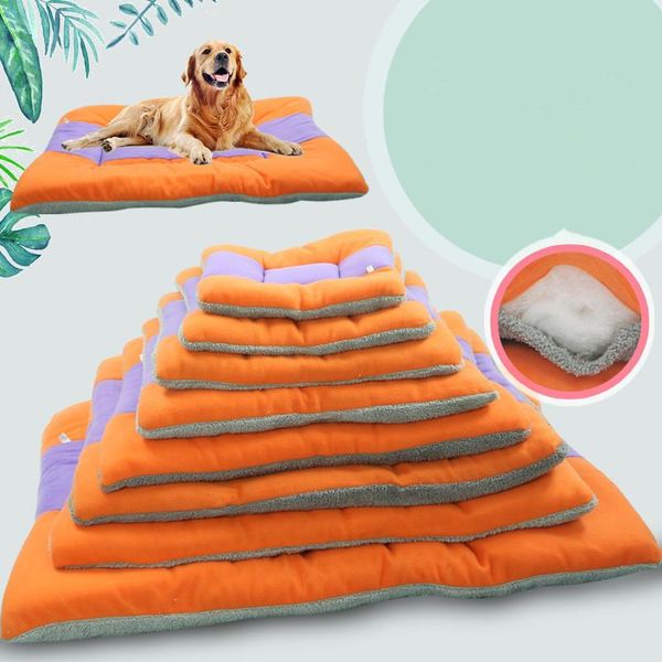 

1pc winter dog bed mat pet cushion blanket warm puppy cat fleece beds for small large cats dogs pad chihuahua cama perro