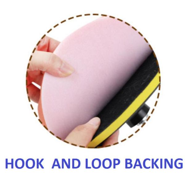 

care products for compound buffing sponge pads 5pcs 7 inch polishing supplies