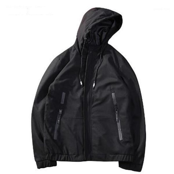 

men's fur & faux 2021 men bomber jacket thin man street wear masculino militar hip hop winter military, Black