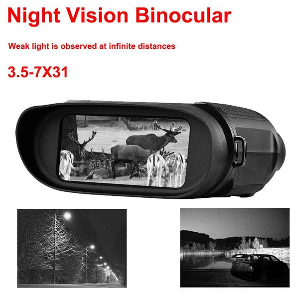 

telescope & binoculars powerful 3.5-7Ã31 led screen infrared digital hd night vision optical zoom wildlife