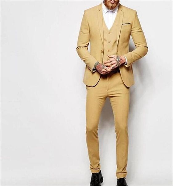 

men's suits & blazers est design men suit champagne shawl lapel bridegroom man evening tuxedo 2 pcs(blazers+pant) custom made wedding f, White;black