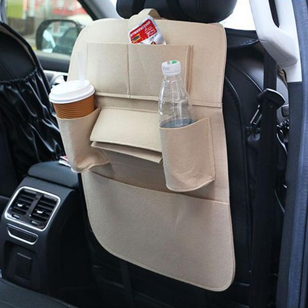 

car organizer 2021 universal seat back multi-pocket storage bag for ix35 ix45 ix25 i20 i30 sonata,verna,solaris,elantra,