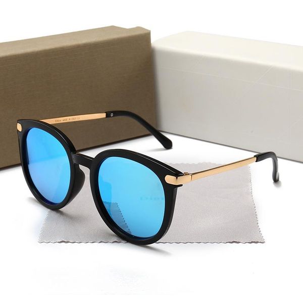 

with new fashionable brand sunglasses retro oversized personality women popular sunglasses men box stvie, White;black