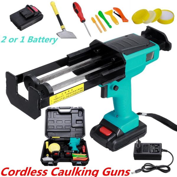 

glue guns 110/220v wireless caulking gun automatic heated construction tools with battery seals machine 680Â±50kg propulsion