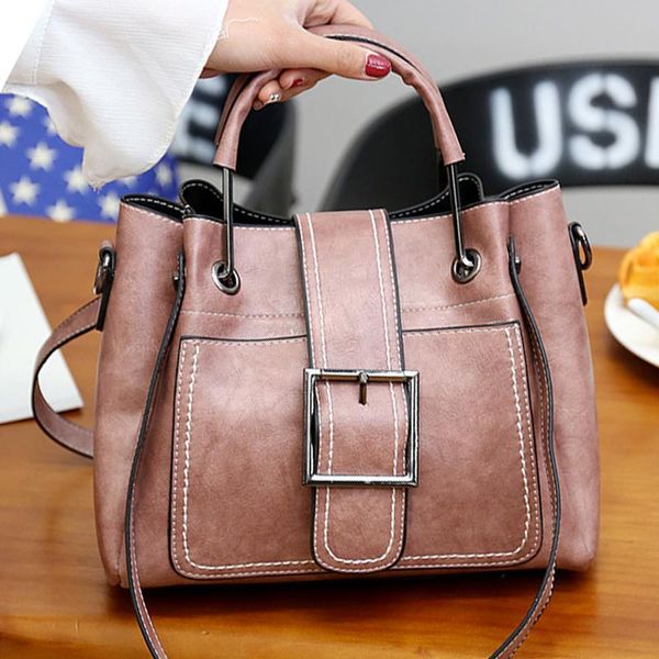 

evening bags pu leather exquisite handbag woman's shoulder bag fashion casual boston ladies messenger crossbody for women handle