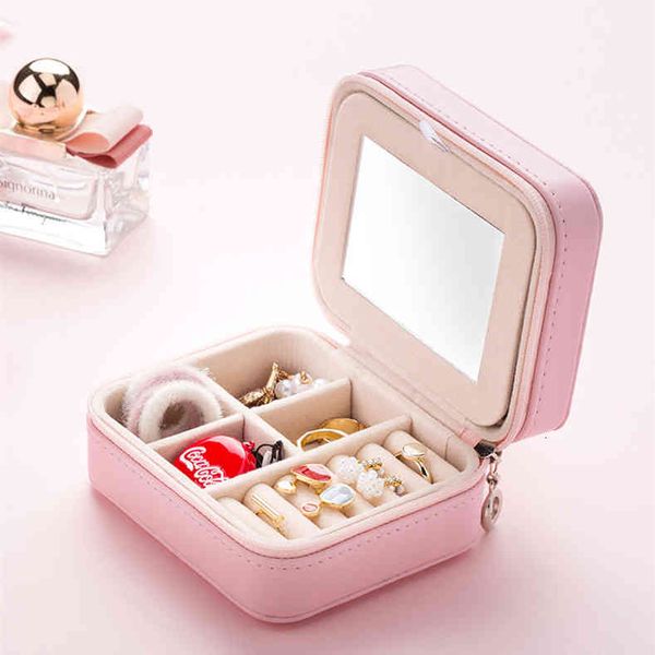 

cosmetic bags jewelry box custom storage earrings