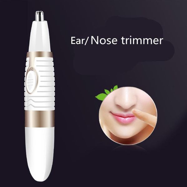 

electric nose & ear trimmers 3 in 1 hair trimmer men female epilator face sideburns removal shaver beard eyebrow shaving carbon steel blade