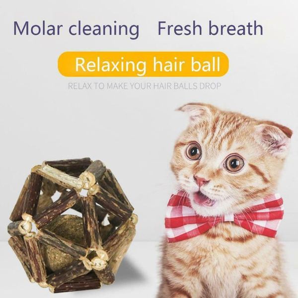 

cat toys catnip ball sticks organic natural silver vine pet supply molar accessories fh5