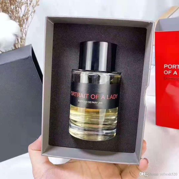 profumo profumo per donna ritratto di una signora all'ingrosso profumi EDP spray da 100 ml famoso display campione originale come copia clone Designer