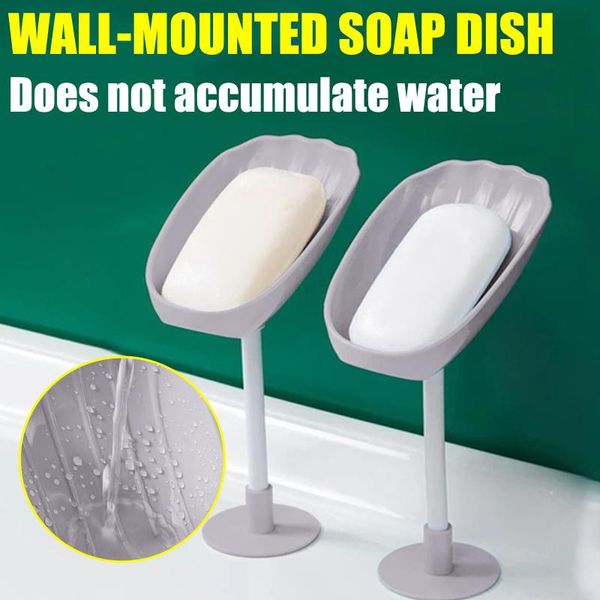 

soap dishes rotatable holder plastic dish bar shower bathroom portable gifts