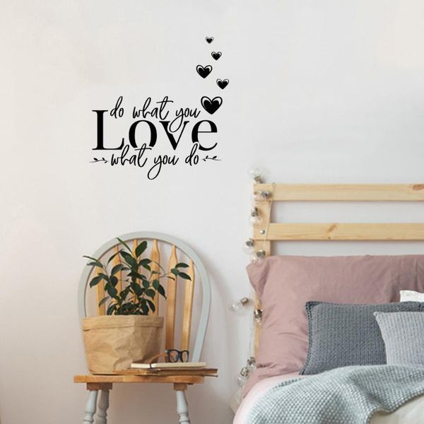 

wall stickers love sticker removable wallpaper for home decor living room bedroom background art decal sv17