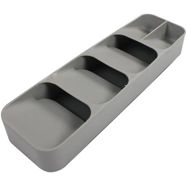 

parts rv gray kitchen cabinet drawer divider cutlery plate chopsticks spoon tableware tool storage box built-in sorting grid rack