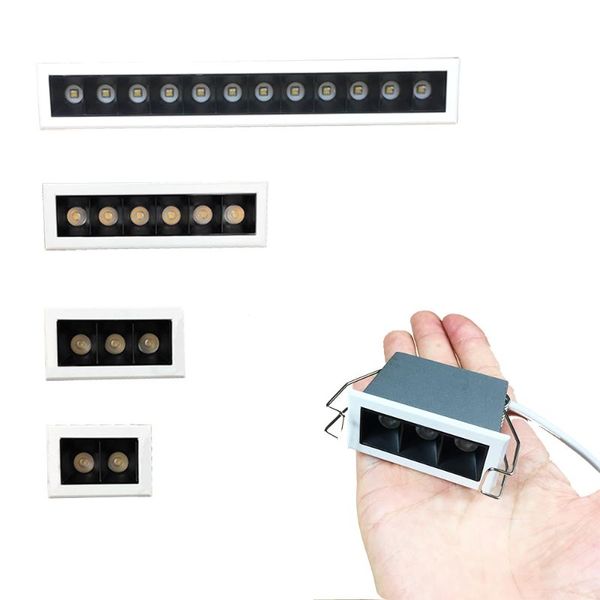 

1w bean 3030 circle square distribution even light effect mini small linear led lights 2w 3w 6w 12w for residental illumination