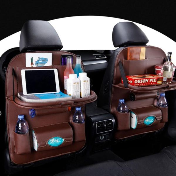 

car organizer seat back storage bag travel holder universal auto protector accessoires