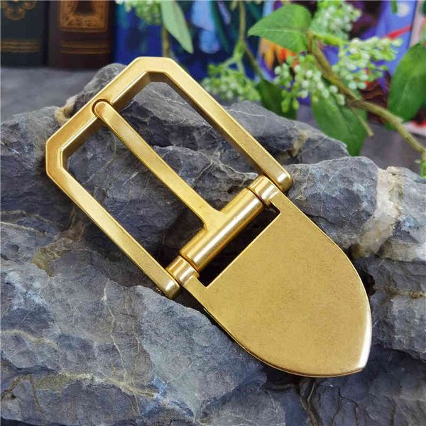 

belts solid brass buckles for men quality pin diy leathercraft fit men's bk0131 1kik, Black;brown