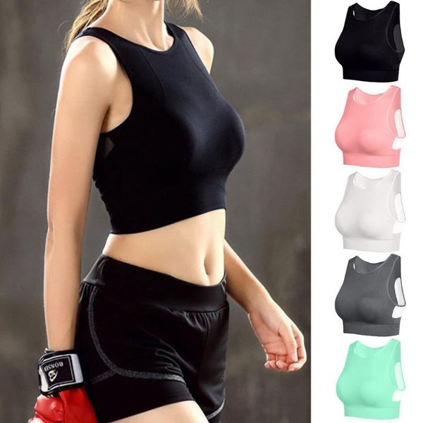 

women's zipper sports bra without steel ring push-up ladies girls breathable fitness running gym yoga vest#45, White;black