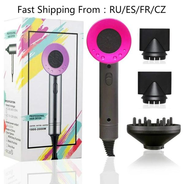 

electric hair brushes 2000w professional dryer strong wind salon &cold dry negative ionic hammer blower