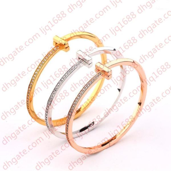 

wholesale fine jewelry zircon bangle ring wristband fashion accessories bangles wristlet jewel women1, Black