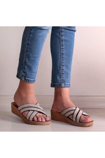

slippers lady slipper, Black