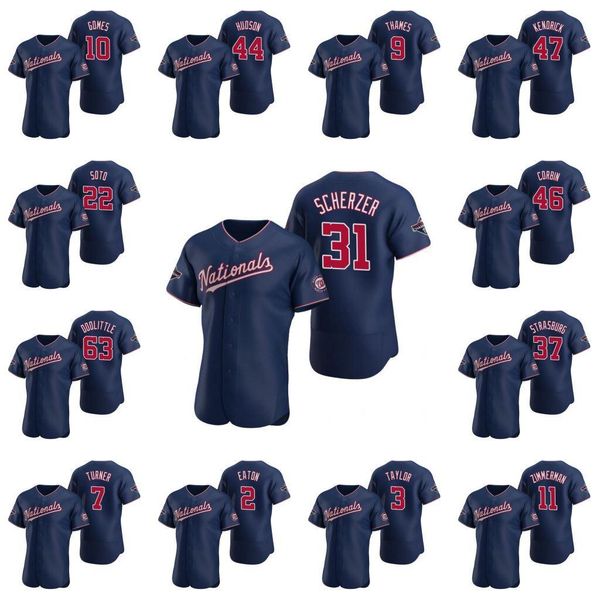 

washington nationals men #22 juan soto 46 patrick corbin 37 stephen strasburg custom women youth world series champions authentic jersey, Blue;black