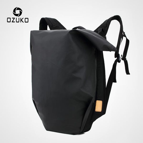 

backpack business men's 15.6 inch lapbag fashion male water resistant backpacks schoolbag for teenagers travel