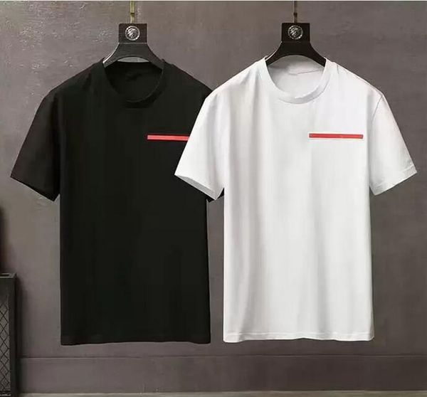 

mens luxury t-shirts spring summer color sleeves tees vacation short sleeve casual letters printing t shirts men size s-xxl, White;black
