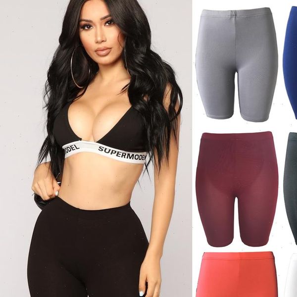 

2021 summer sports shorts women high waist stretchy quick dry shorts fitness running gym shorts leggings club wear, White;black