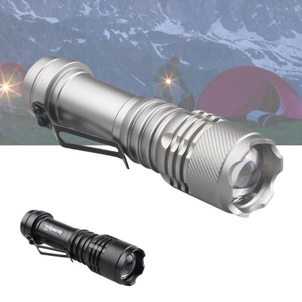 

mini penligh led waterproof zoomable led torch lamp light waterproof portable aluminum camping portable