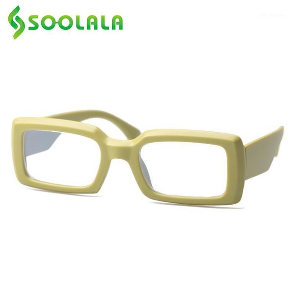 

sunglasses soolala square anti blue light reading glasses women men computer frame reader presbyopic magnifying leesbril mannen, White;black